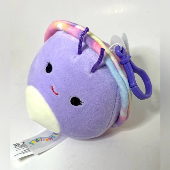 Squishmallow Clip Swerl the Snail New with Tags - Picture 5 of 5